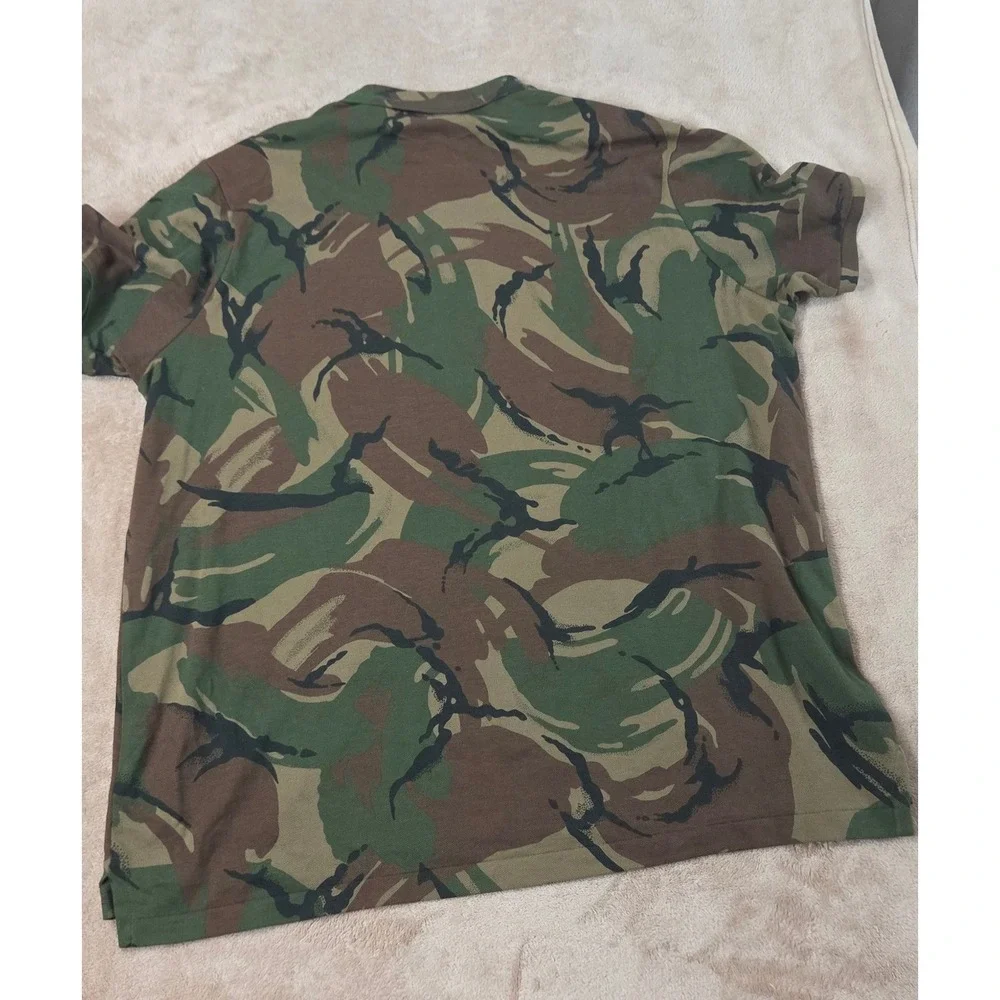 Polo Ralph Lauren Mens 2XL camo Mesh Classic Fit Short Sleeve NEW MSRP $98.50